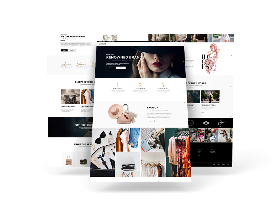 3D Web Presentation Mock-Up 1