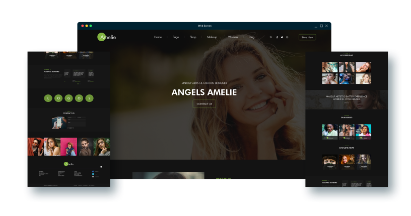 Web Presentation Mock-Up 1 1